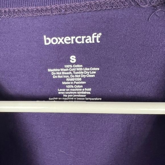 Purple spirit jersey varsity boxer craft small solid gameday jersey - Picture 4 of 5